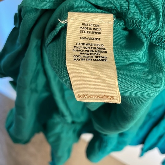 NWT Soft Surroundings maxi length tiered dress size 2X - Picture 5 of 5